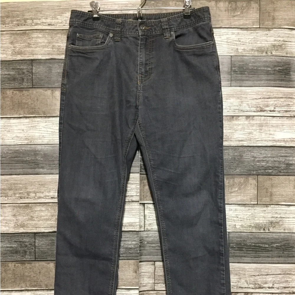 Prana Slim Fit Jeans Men’s 32x32 Gray Denim Stretch Casual (Read Desc) - Picture 5 of 11
